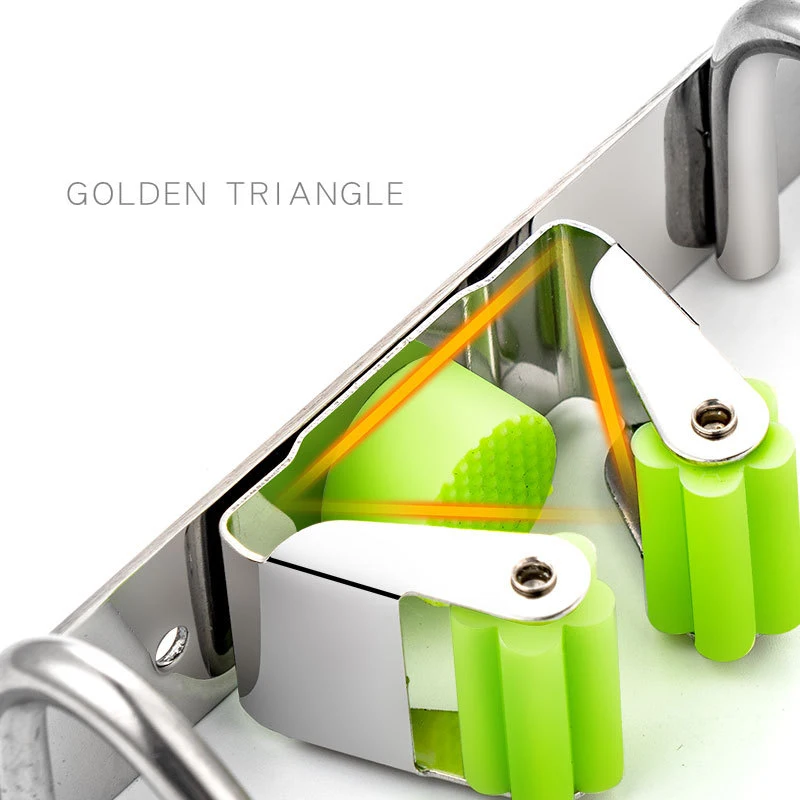 Wall Mounted Mop & Broom Holder with Hooks - No Drill Organizer for Kitchen & Bathroom