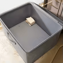 Foldable Storage Boxes with Lid for Clothes & Accessories