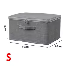 Foldable Storage Boxes with Lid for Clothes & Accessories